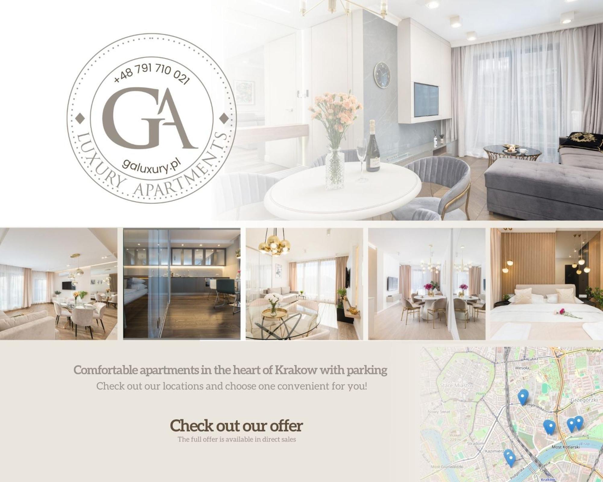 Ga Luxury Apartments G9 Краків Екстер'єр фото